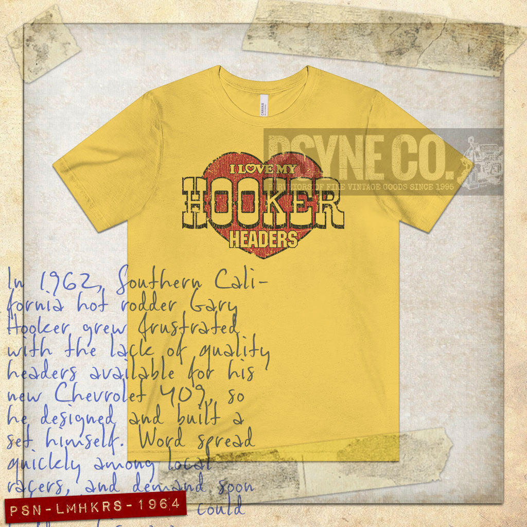 I Love My Hookers 1964 Vintage Men's T-Shirt
