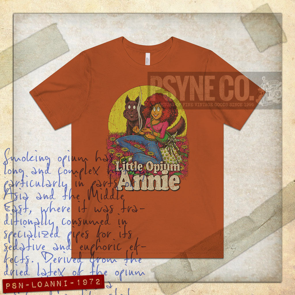 Little Opium Annie 1972 Vintage Men's T-Shirt