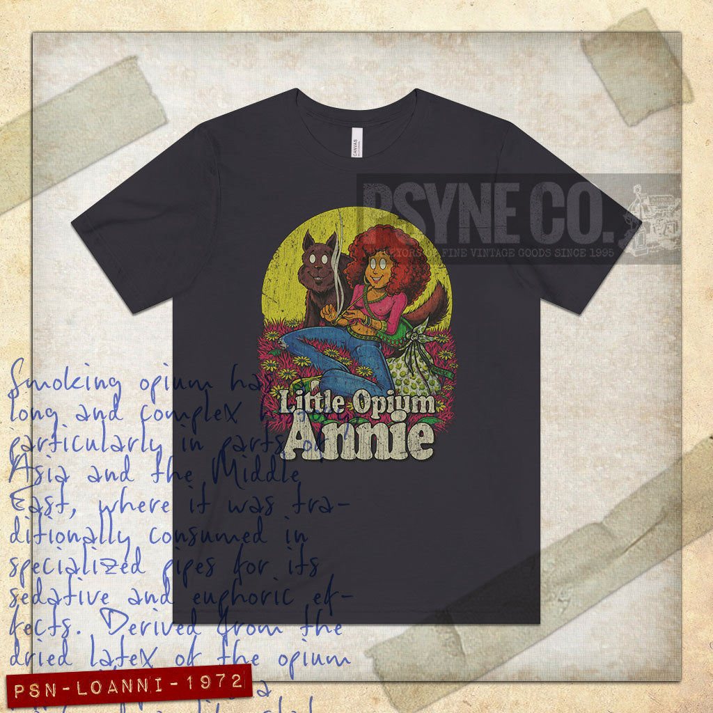 Little Opium Annie 1972 Vintage Men's T-Shirt