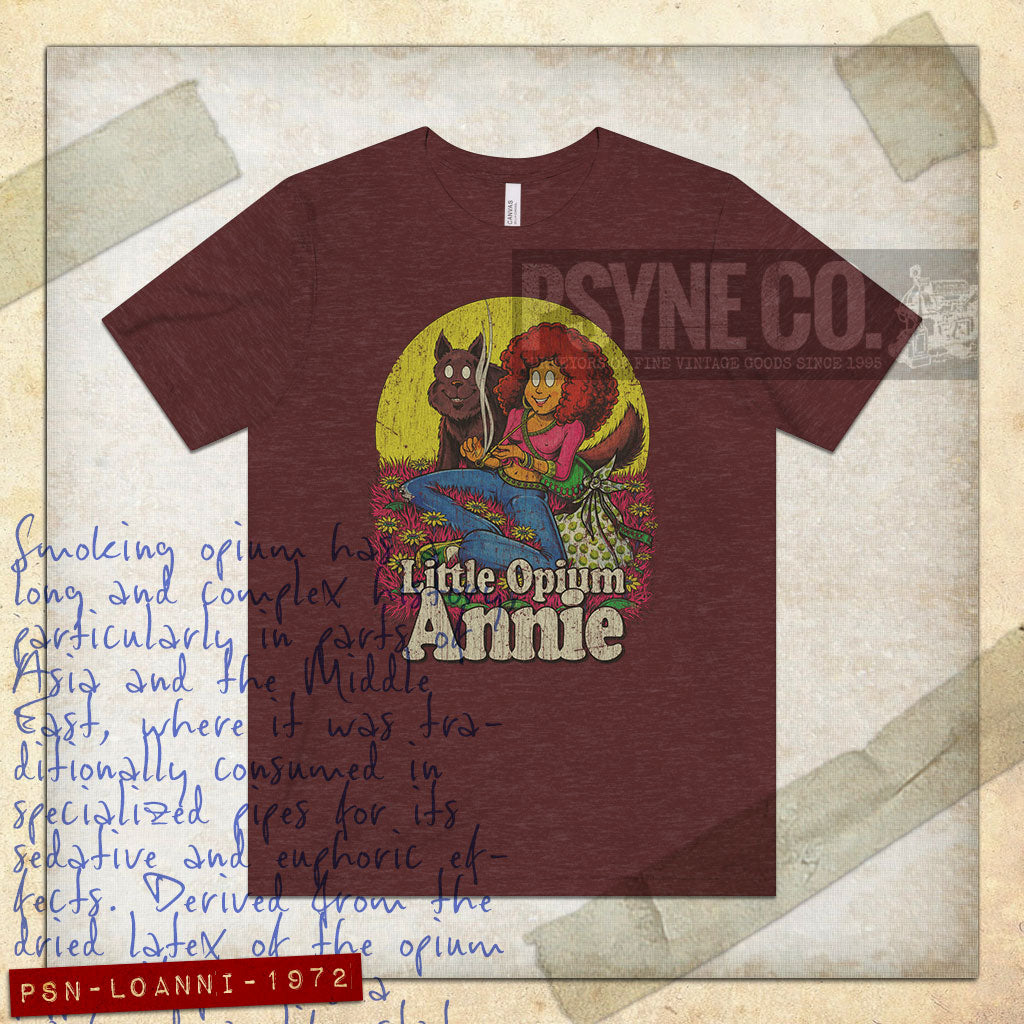 Little Opium Annie 1972 Vintage Men's T-Shirt