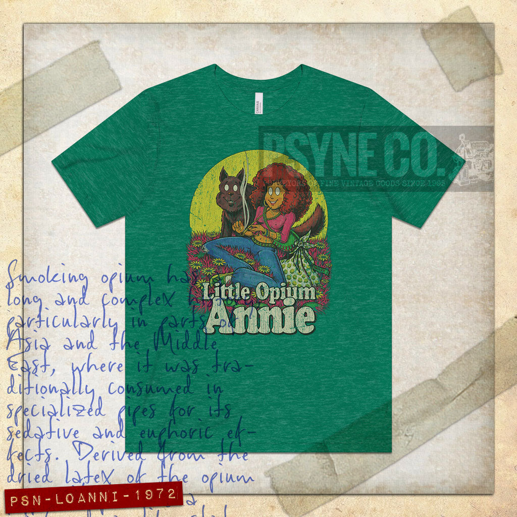 Little Opium Annie 1972 Vintage Men's T-Shirt