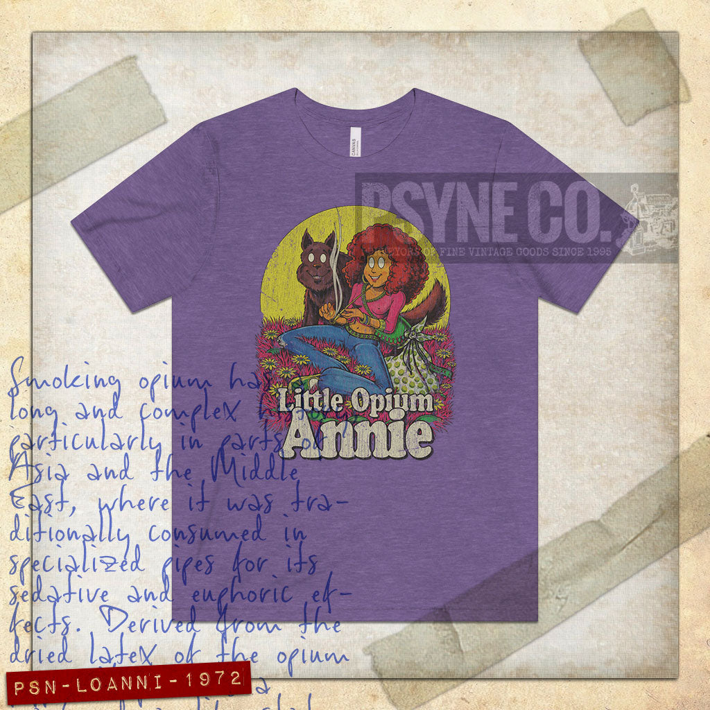 Little Opium Annie 1972 Vintage Men's T-Shirt