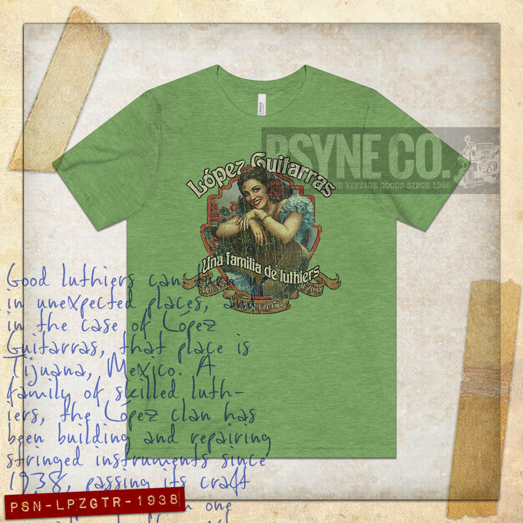 López Guitarras 1938 Vintage Men's T-Shirt