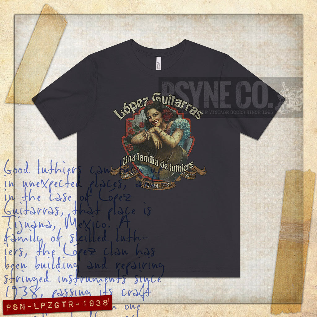 López Guitarras 1938 Vintage Men's T-Shirt