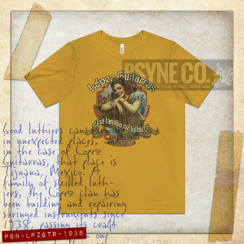 López Guitarras 1938 Vintage Men's T-Shirt
