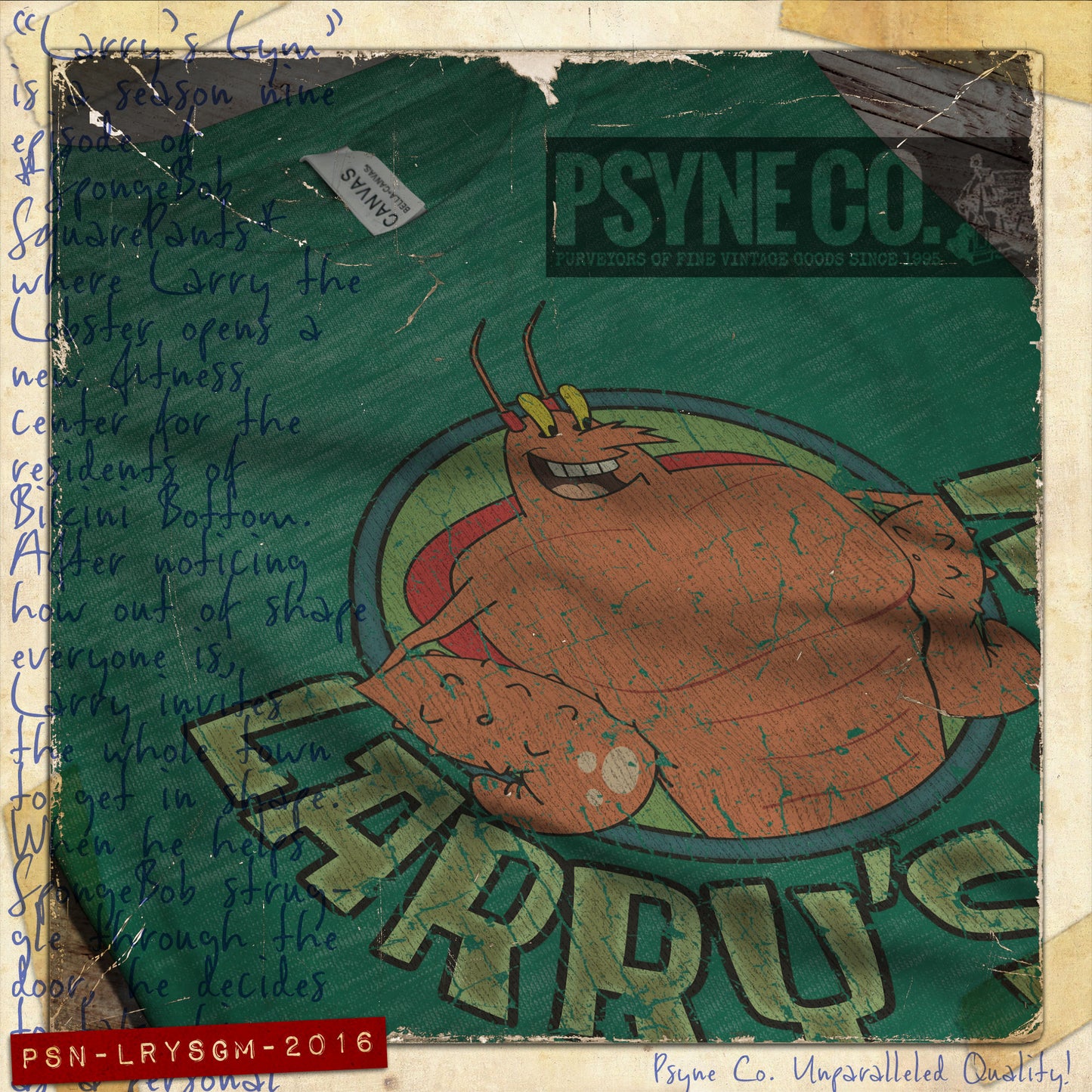 Larry's Gym 2016 Vintage Men's T-Shirt