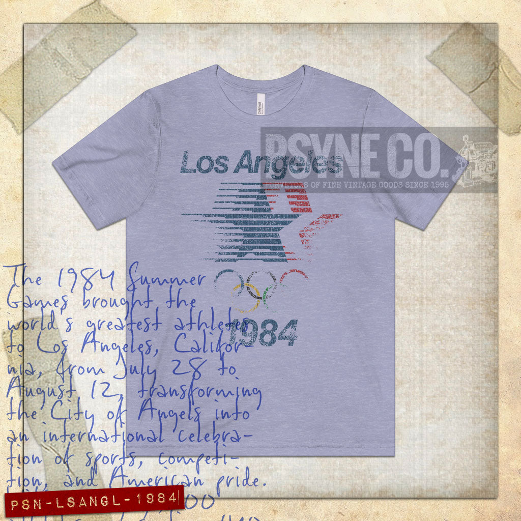 Los Angeles 1984 Vintage Men's T-Shirt