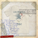 Los Angeles 1984 Vintage Men's T-Shirt