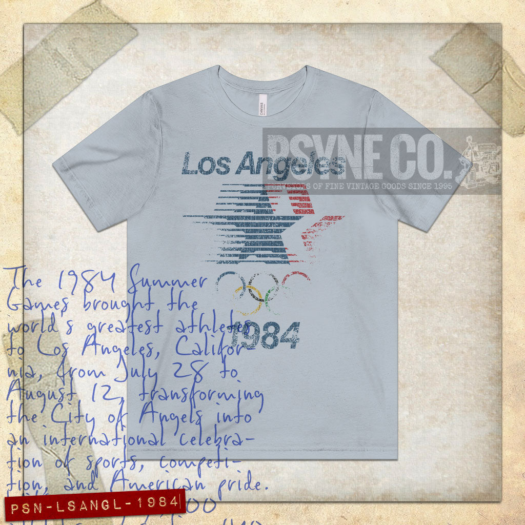 Los Angeles 1984 Vintage Men's T-Shirt