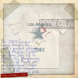 Los Angeles 1984 Vintage Men's T-Shirt