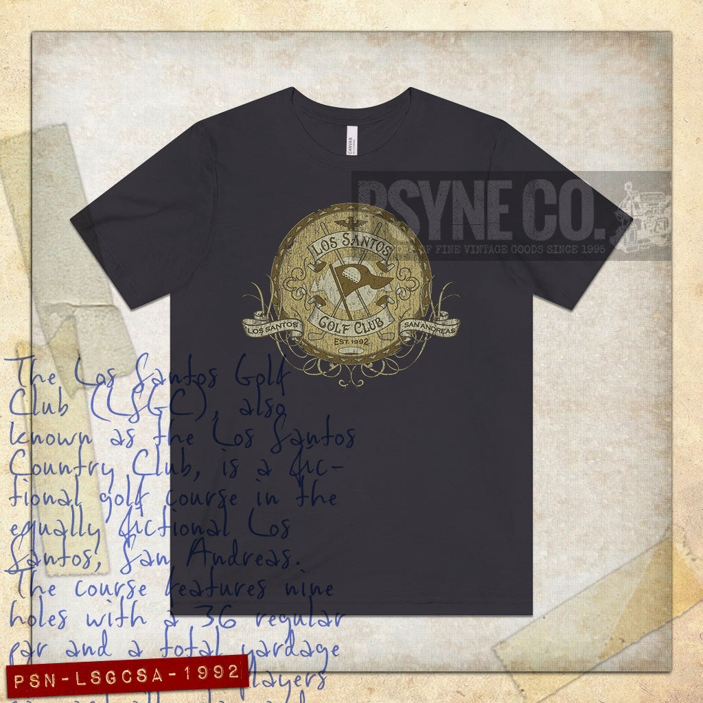 Los Santos Golf Club 1992 Vintage Men's T-Shirt