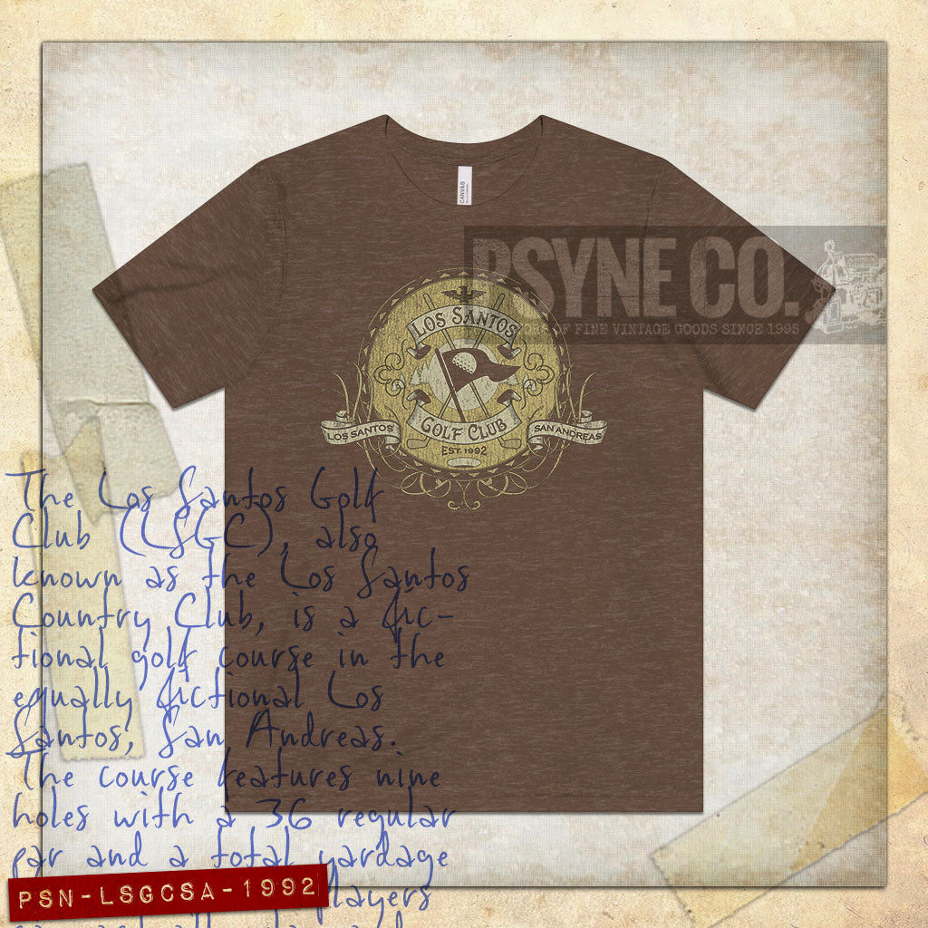 Los Santos Golf Club 1992 Vintage Men's T-Shirt