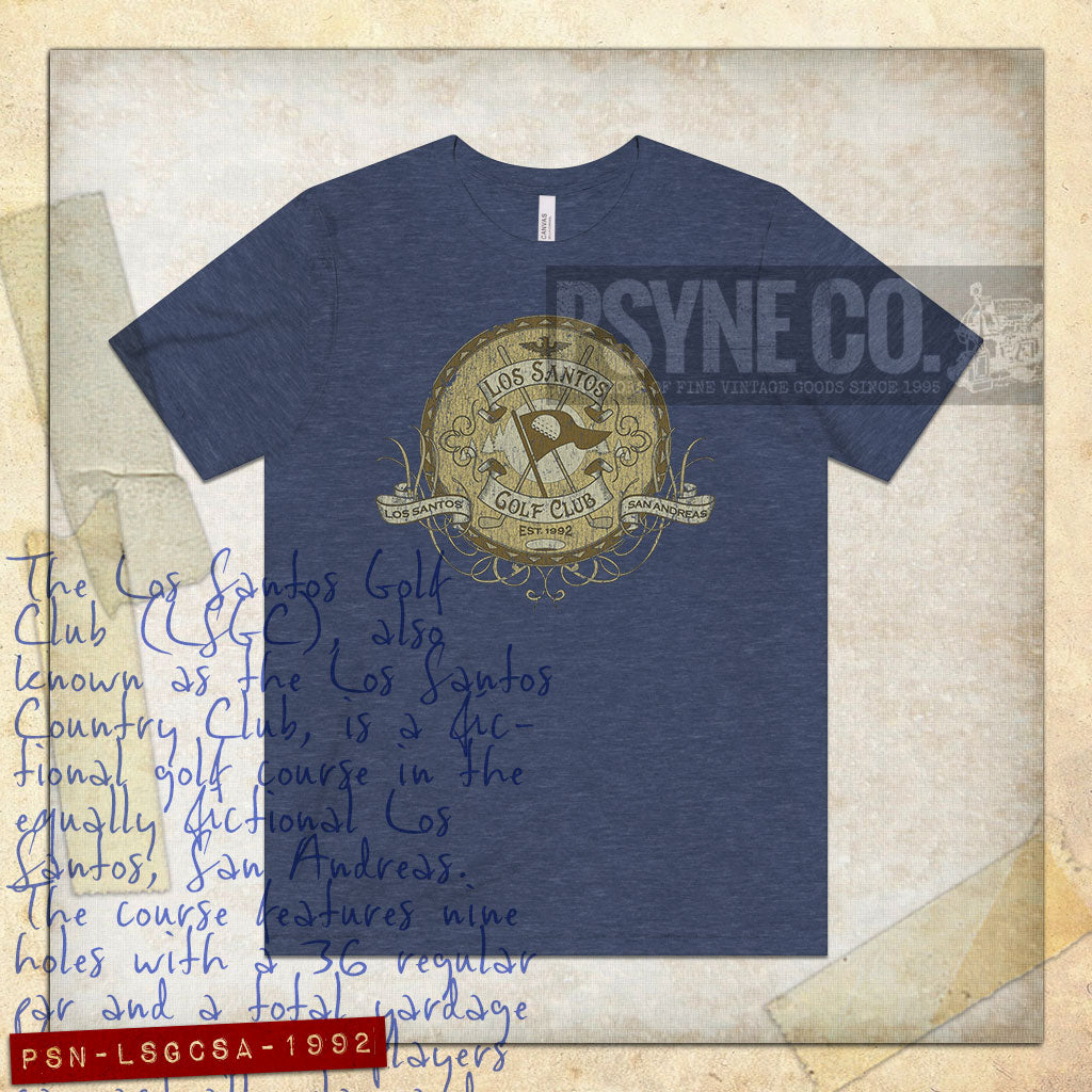 Los Santos Golf Club 1992 Vintage Men's T-Shirt
