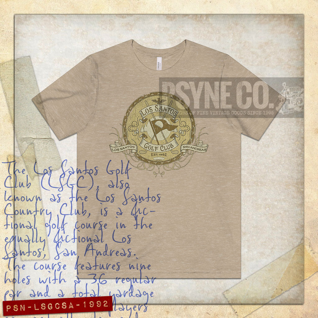 Los Santos Golf Club 1992 Vintage Men's T-Shirt