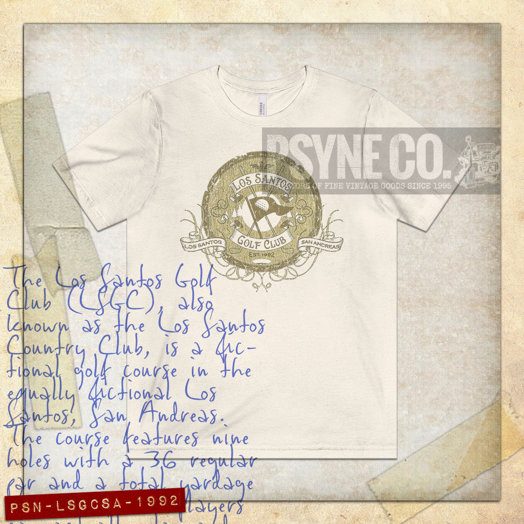 Los Santos Golf Club 1992 Vintage Men's T-Shirt