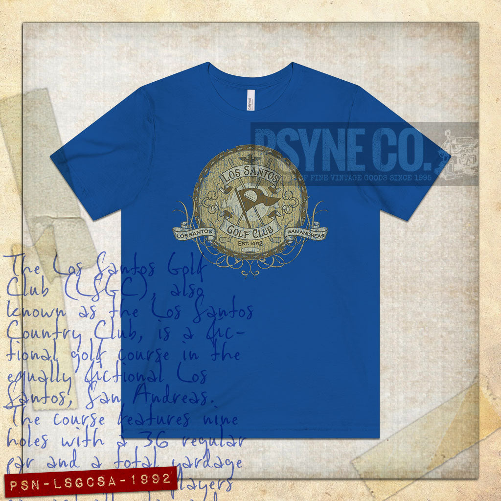 Los Santos Golf Club 1992 Vintage Men's T-Shirt