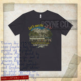 Let’s see the USA! 1954 Vintage Men's T-Shirt