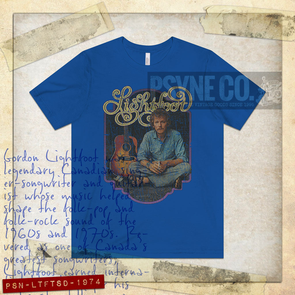 Lightfoot Sundown 1974 Vintage Men’s T-Shirt