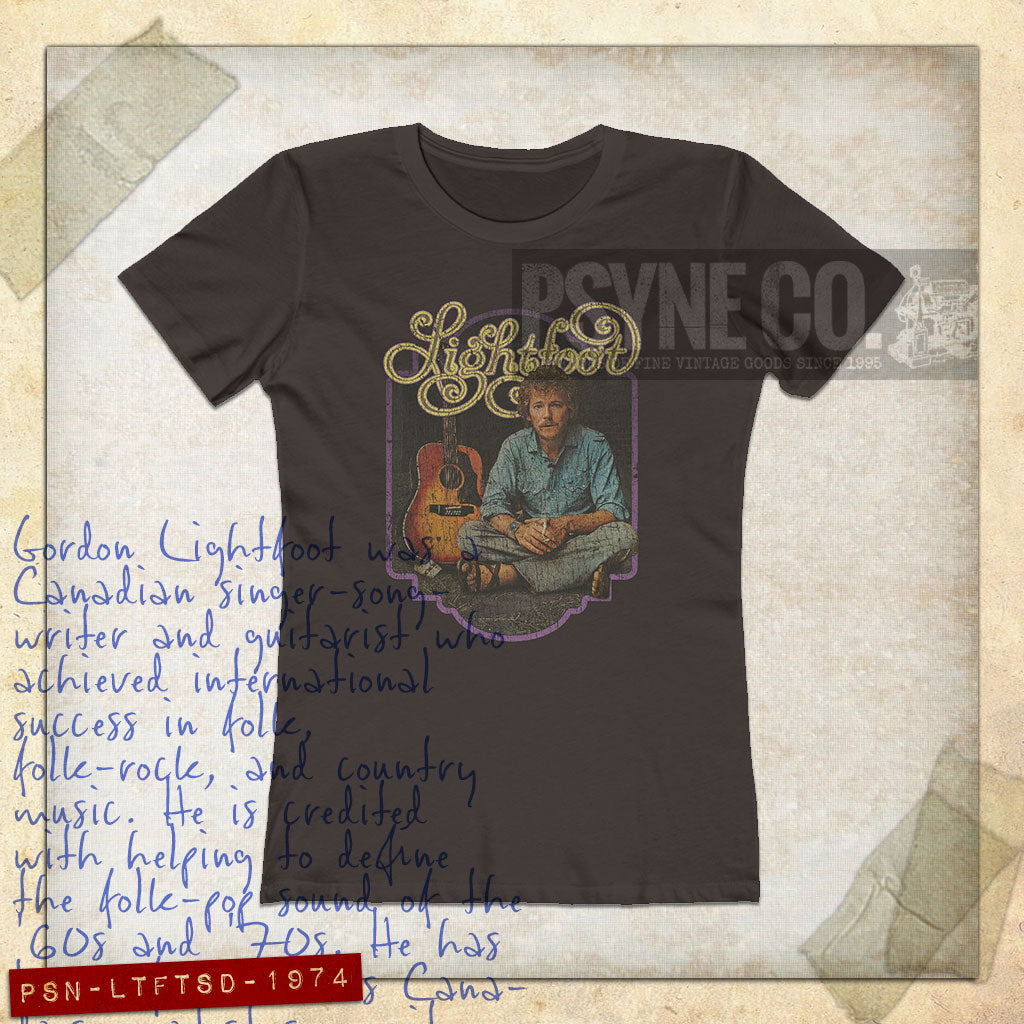 Lightfoot Sundown 1974 Vintage Women’s T-Shirt