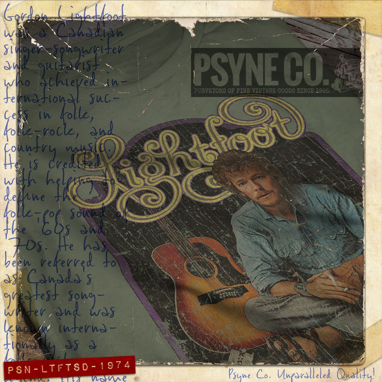 Lightfoot Sundown 1974 Vintage Women’s T-Shirt