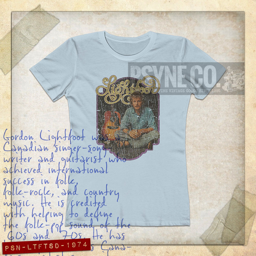 Lightfoot Sundown 1974 Vintage Women’s T-Shirt