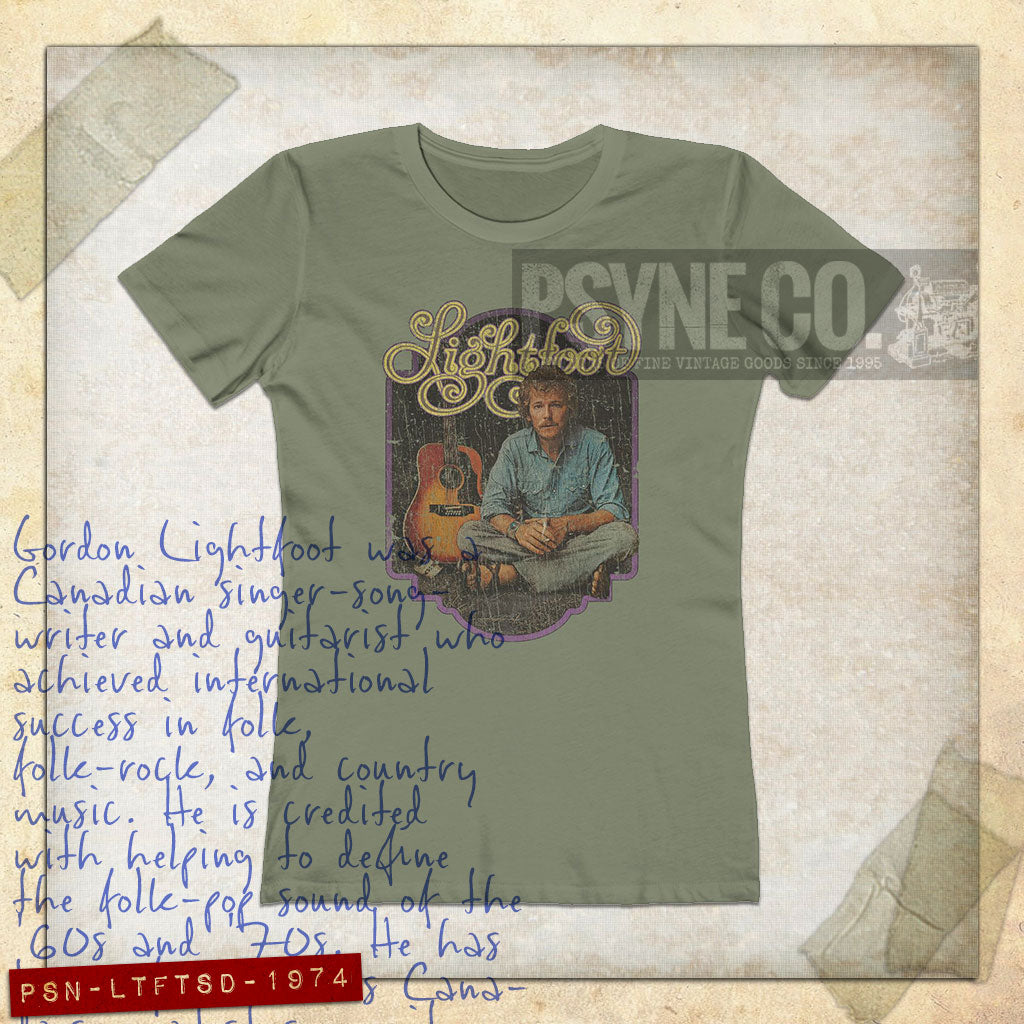 Lightfoot Sundown 1974 Vintage Women’s T-Shirt