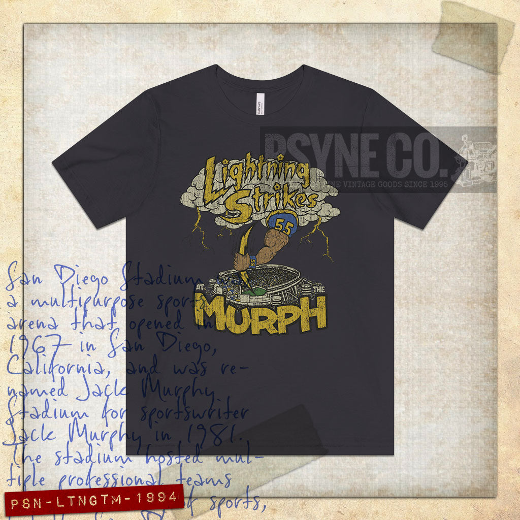 Lightning Strikes At The Murph 1994 Vintage Men's T-Shirt