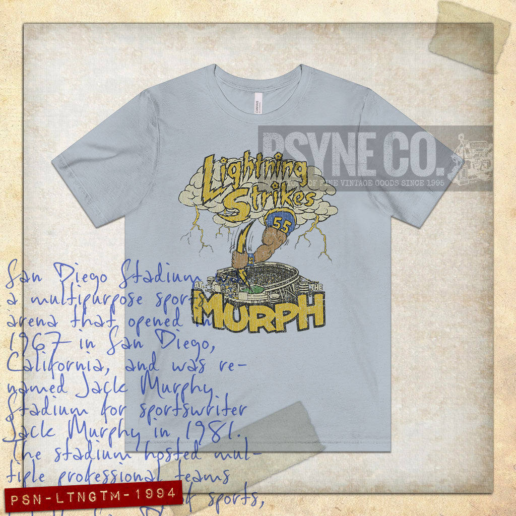 Lightning Strikes At The Murph 1994 Vintage Men's T-Shirt