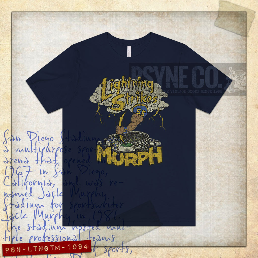 Lightning Strikes At The Murph 1994 Vintage Men's T-Shirt