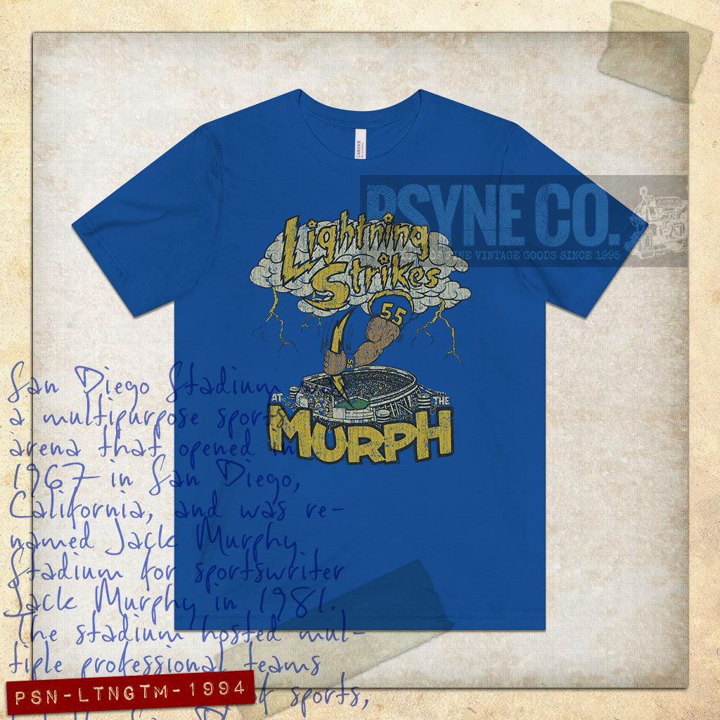 Lightning Strikes At The Murph 1994 Vintage Men's T-Shirt
