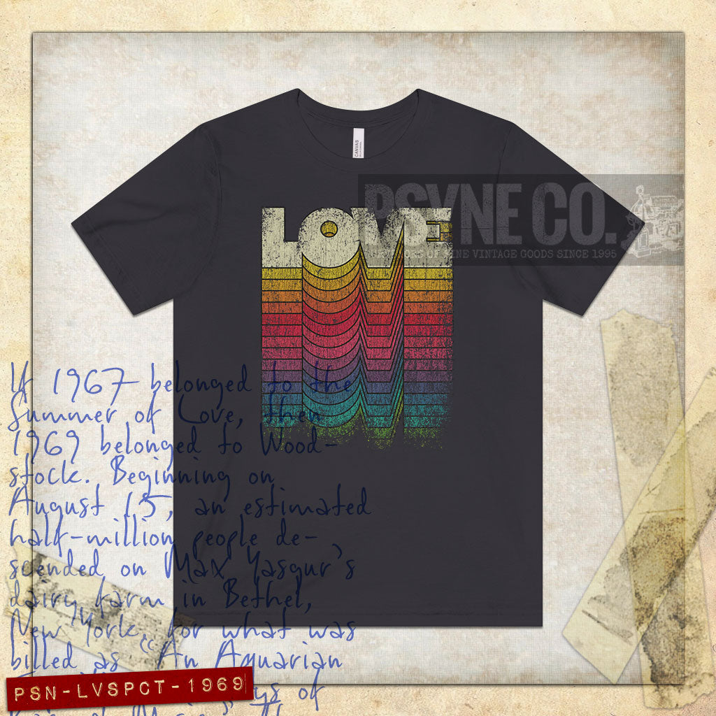 Love Spectrum 1969 Vintage Men's T-Shirt