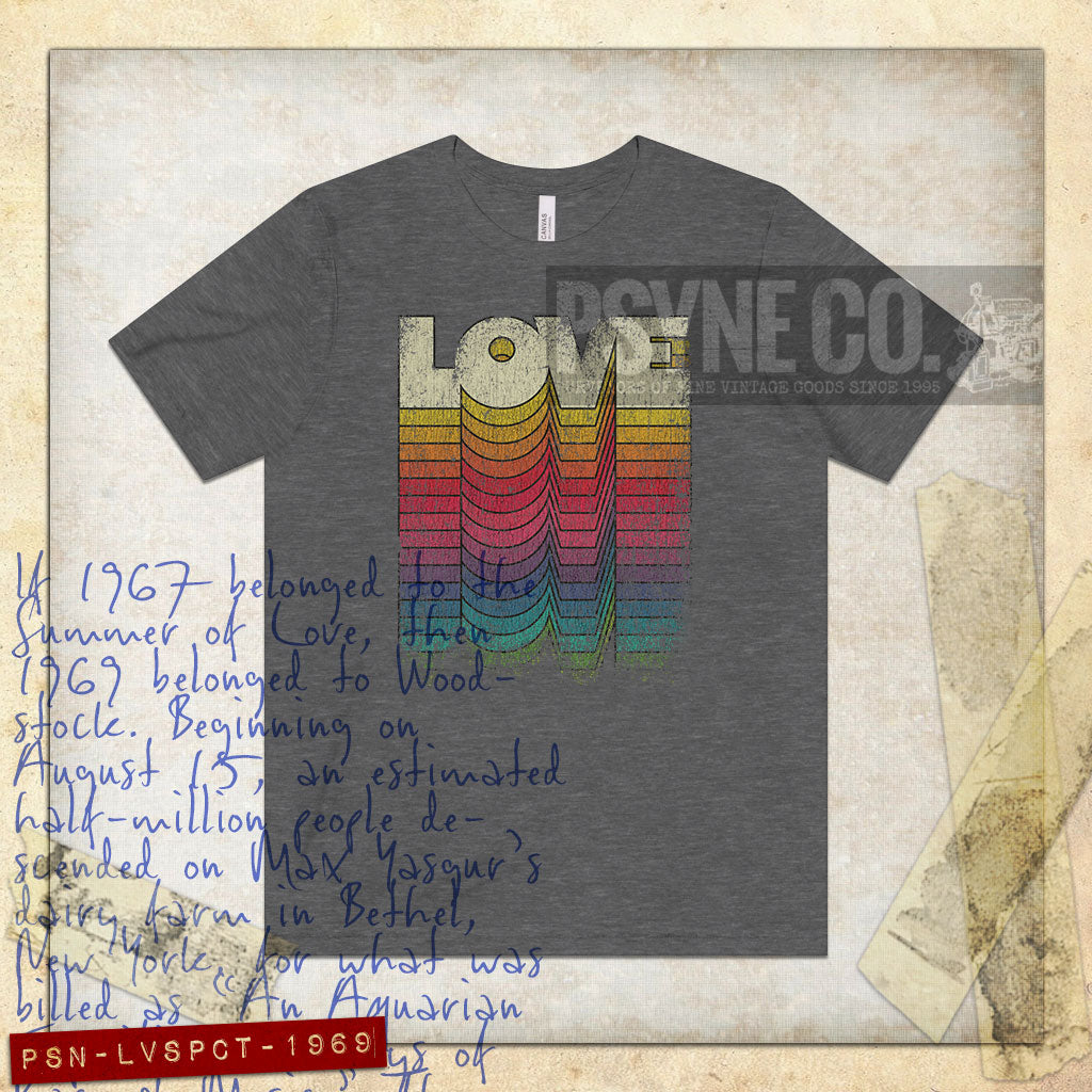 Love Spectrum 1969 Vintage Men's T-Shirt