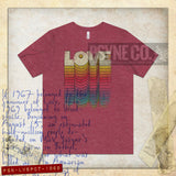 Love Spectrum 1969 Vintage Men's T-Shirt
