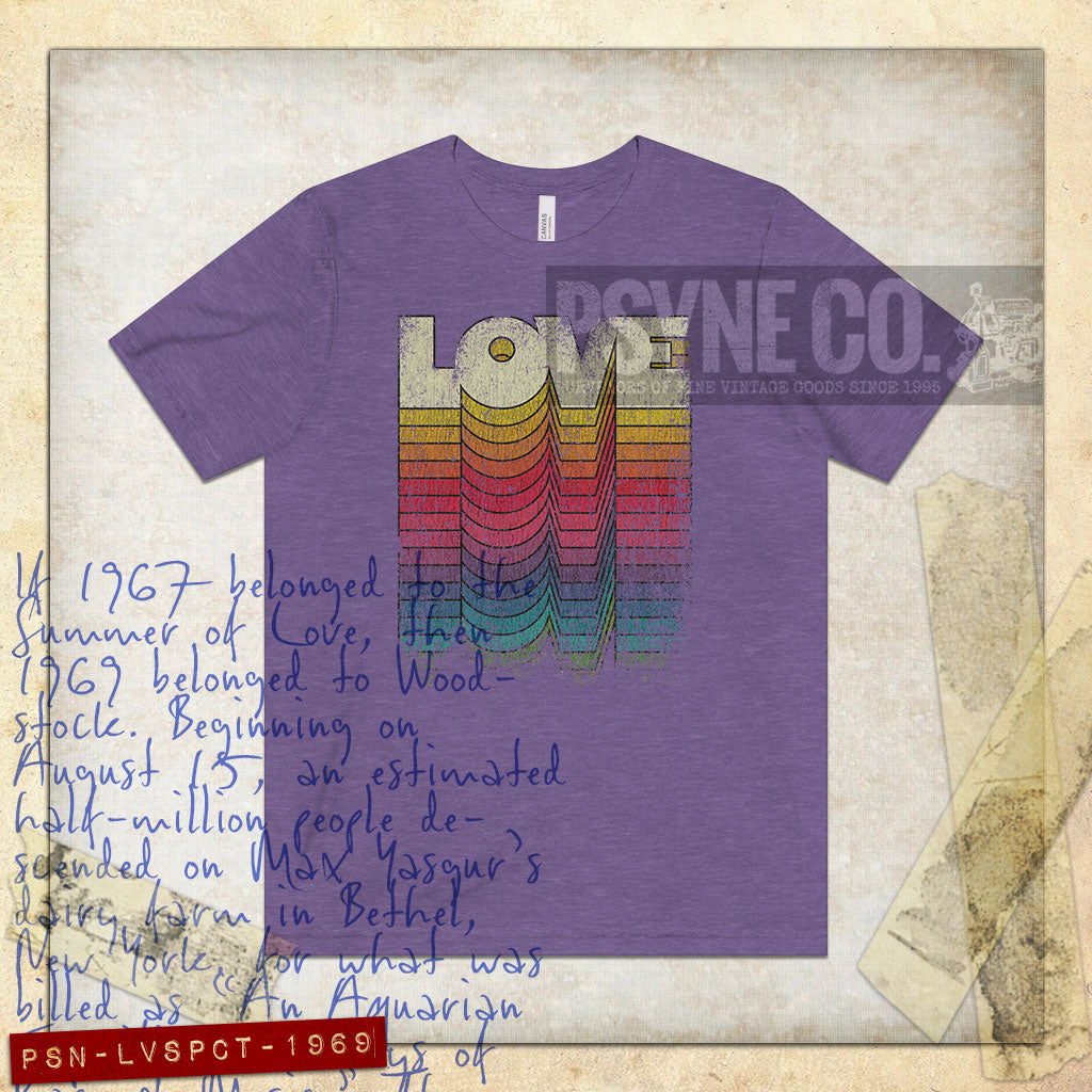 Love Spectrum 1969 Vintage Men's T-Shirt
