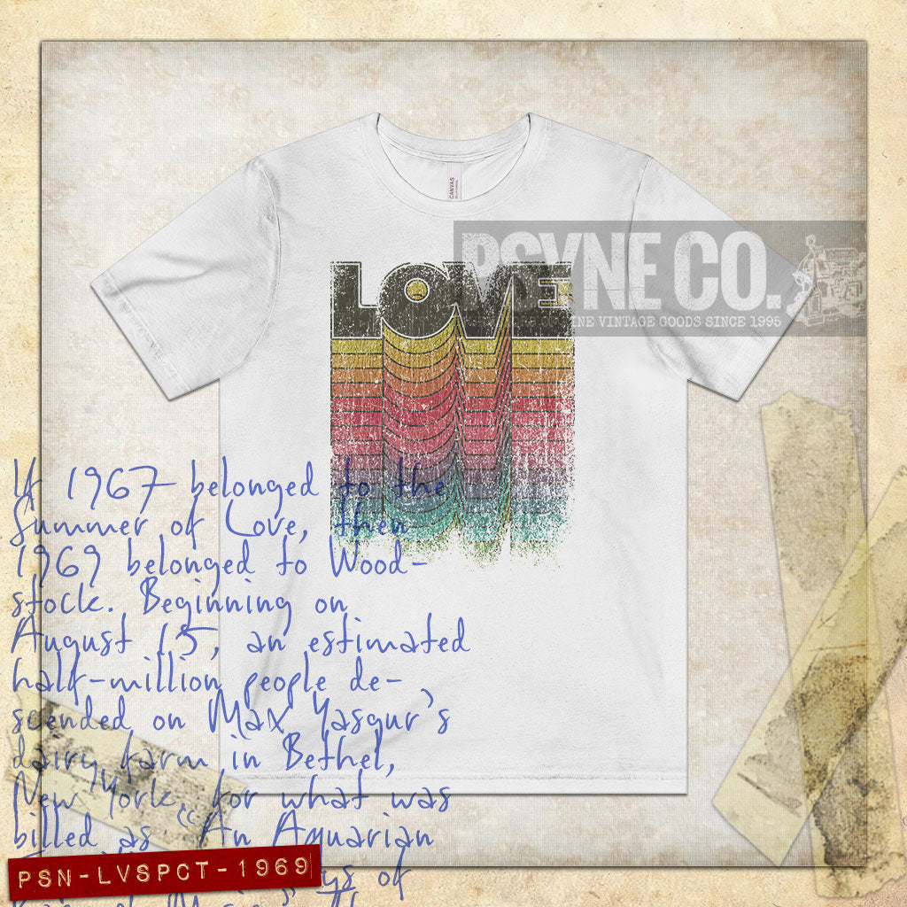 Love Spectrum 1969 Vintage Men's T-Shirt