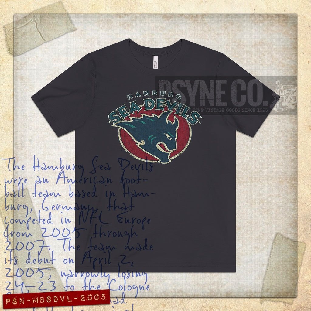 Hamburg Sea Devils 2005 Vintage Men's T-Shirt