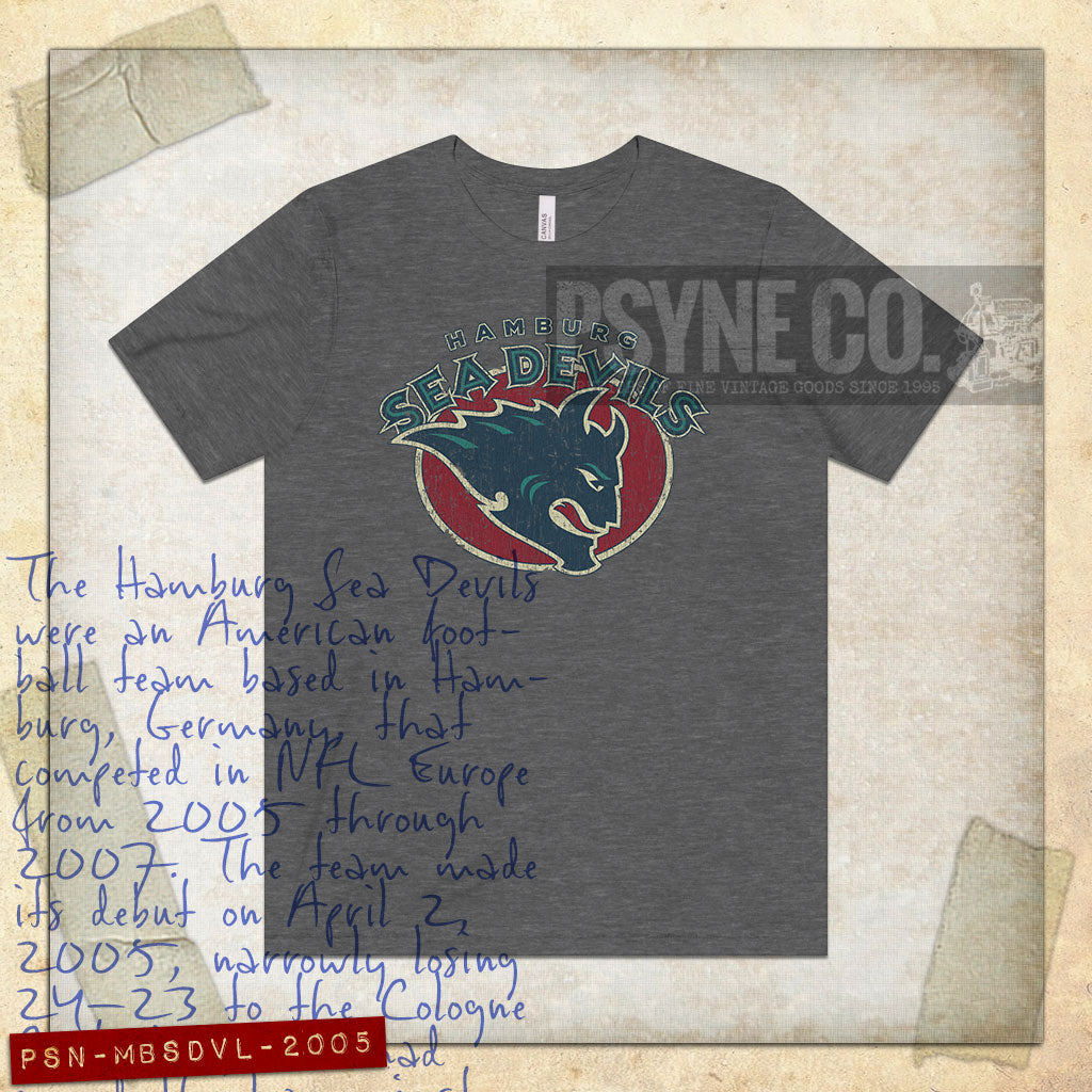 Hamburg Sea Devils 2005 Vintage Men's T-Shirt