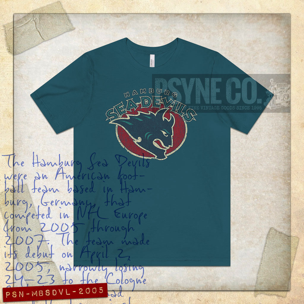 Hamburg Sea Devils 2005 Vintage Men's T-Shirt