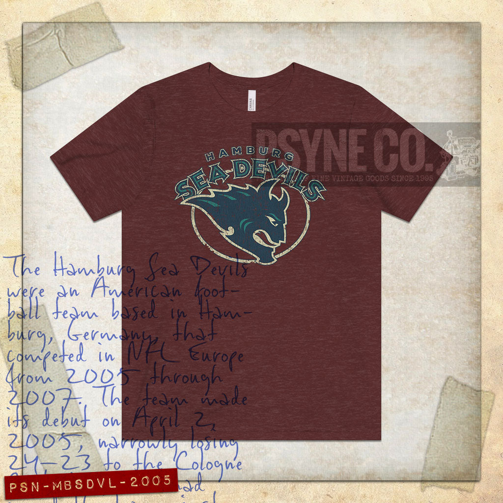 Hamburg Sea Devils 2005 Vintage Men's T-Shirt