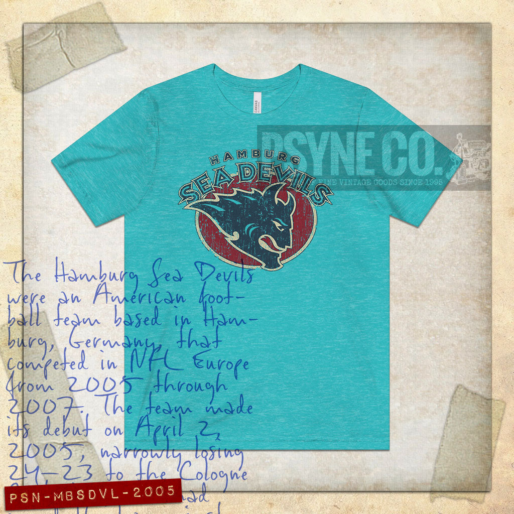 Hamburg Sea Devils 2005 Vintage Men's T-Shirt