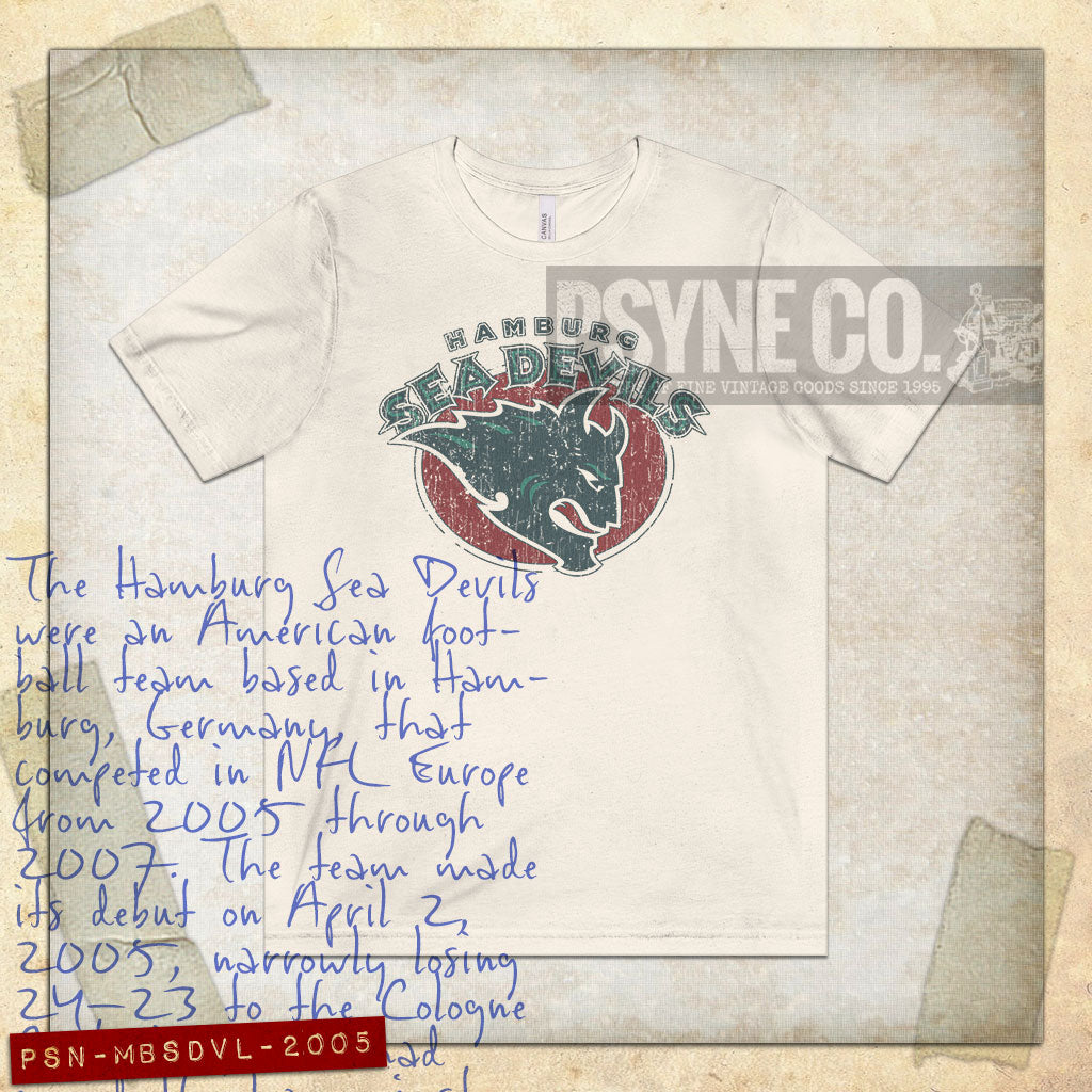 Hamburg Sea Devils 2005 Vintage Men's T-Shirt