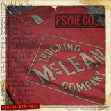 PSN-MCLNTC-1934	McLean Trucking Company 1934 Vintage Men's T-Shirt