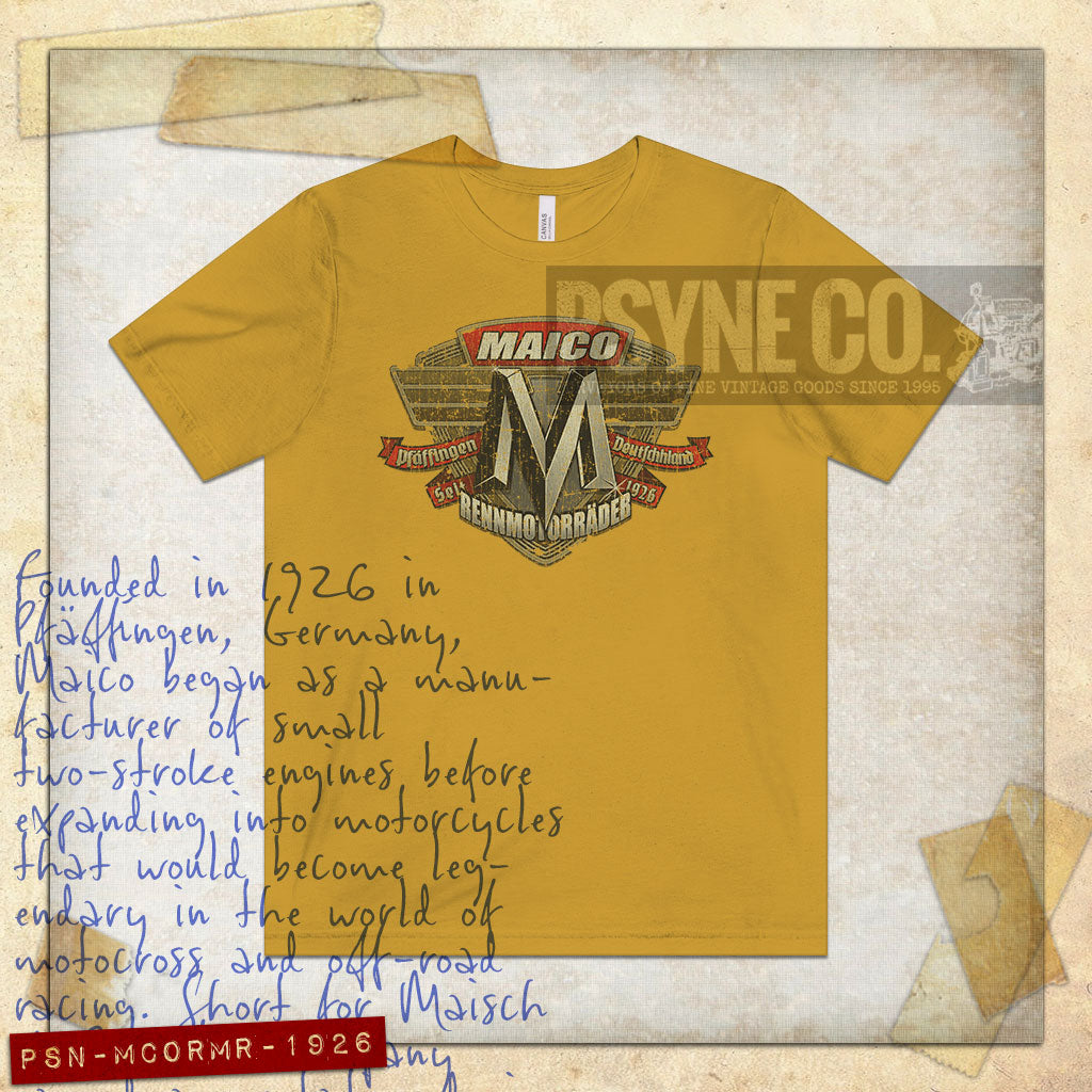 Maico Rennmotorräder 1926 Vintage Men's T-Shirt