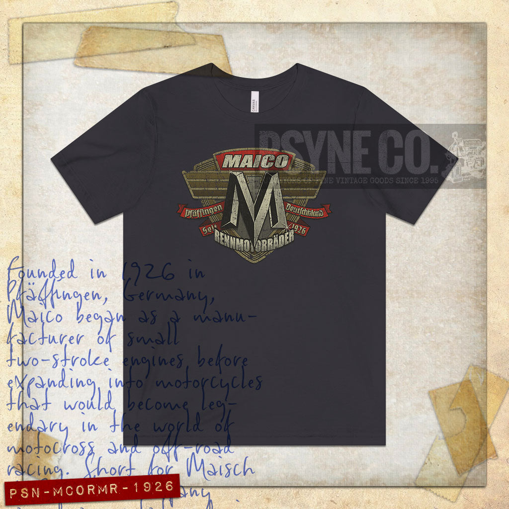 Maico Rennmotorräder 1926 Vintage Men's T-Shirt