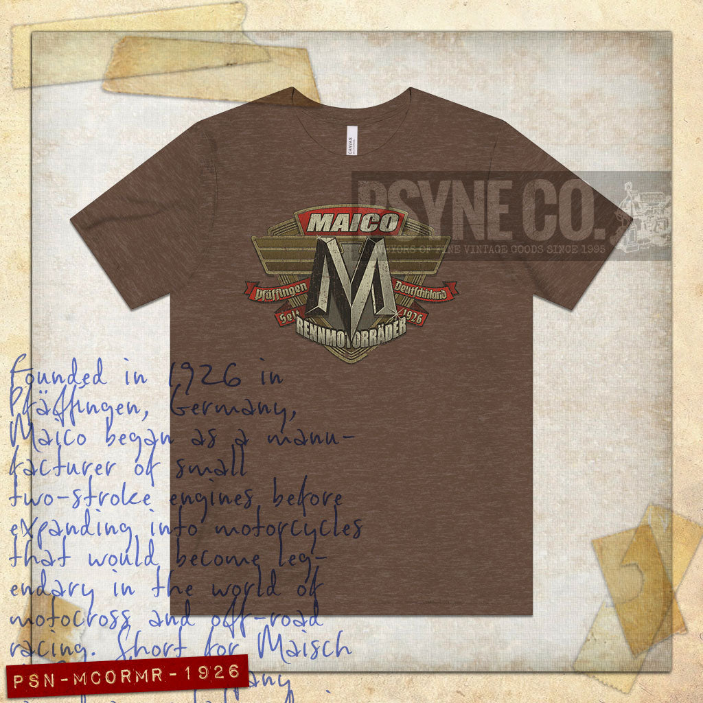 Maico Rennmotorräder 1926 Vintage Men's T-Shirt