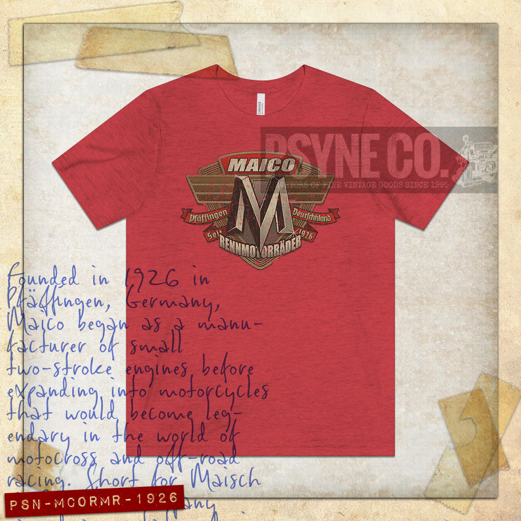 Maico Rennmotorräder 1926 Vintage Men's T-Shirt