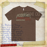 Modernist Design Forum Santa Cruz 1970 Vintage Men's T-Shirt