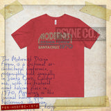 Modernist Design Forum Santa Cruz 1970 Vintage Men's T-Shirt