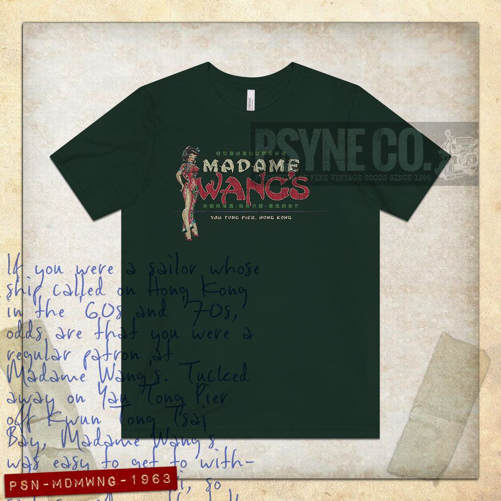 Madame Wang's Hong Kong 1963 Vintage Men's T-Shirt