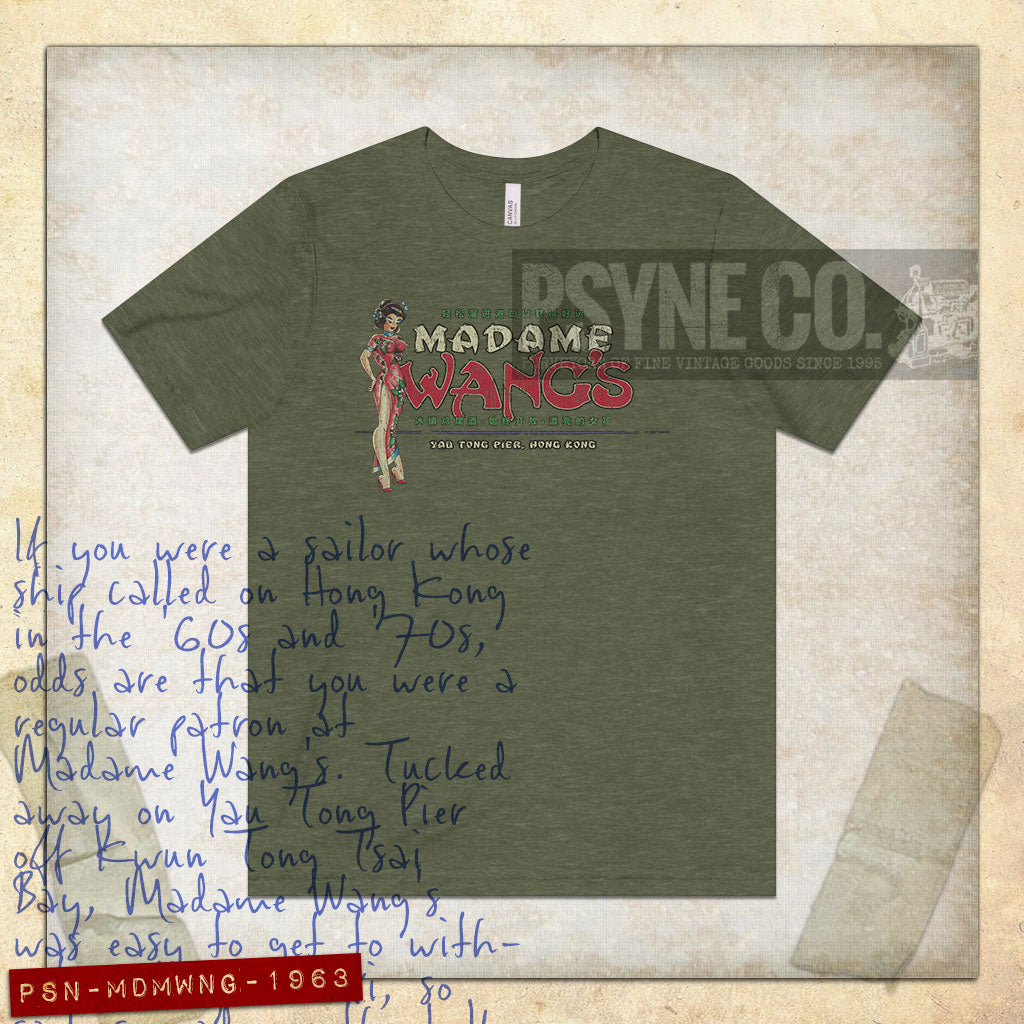Madame Wang's Hong Kong 1963 Vintage Men's T-Shirt
